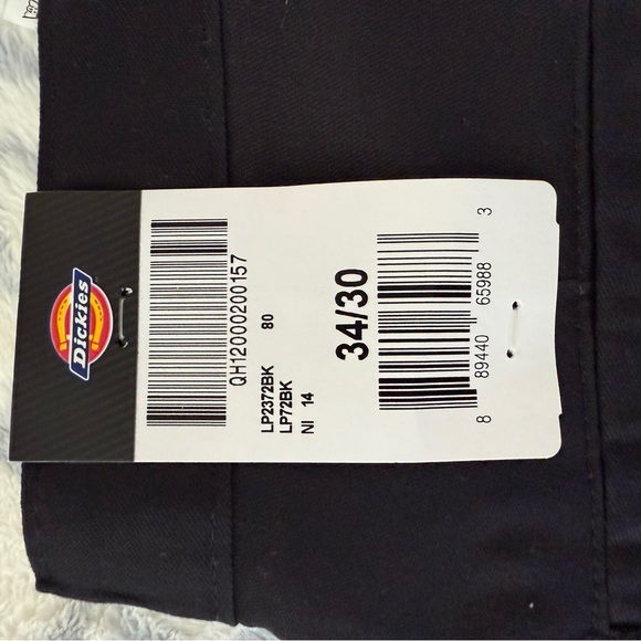 Dickies Men's Black Cargo Pants size 34/30 - Picture 2 of 6
